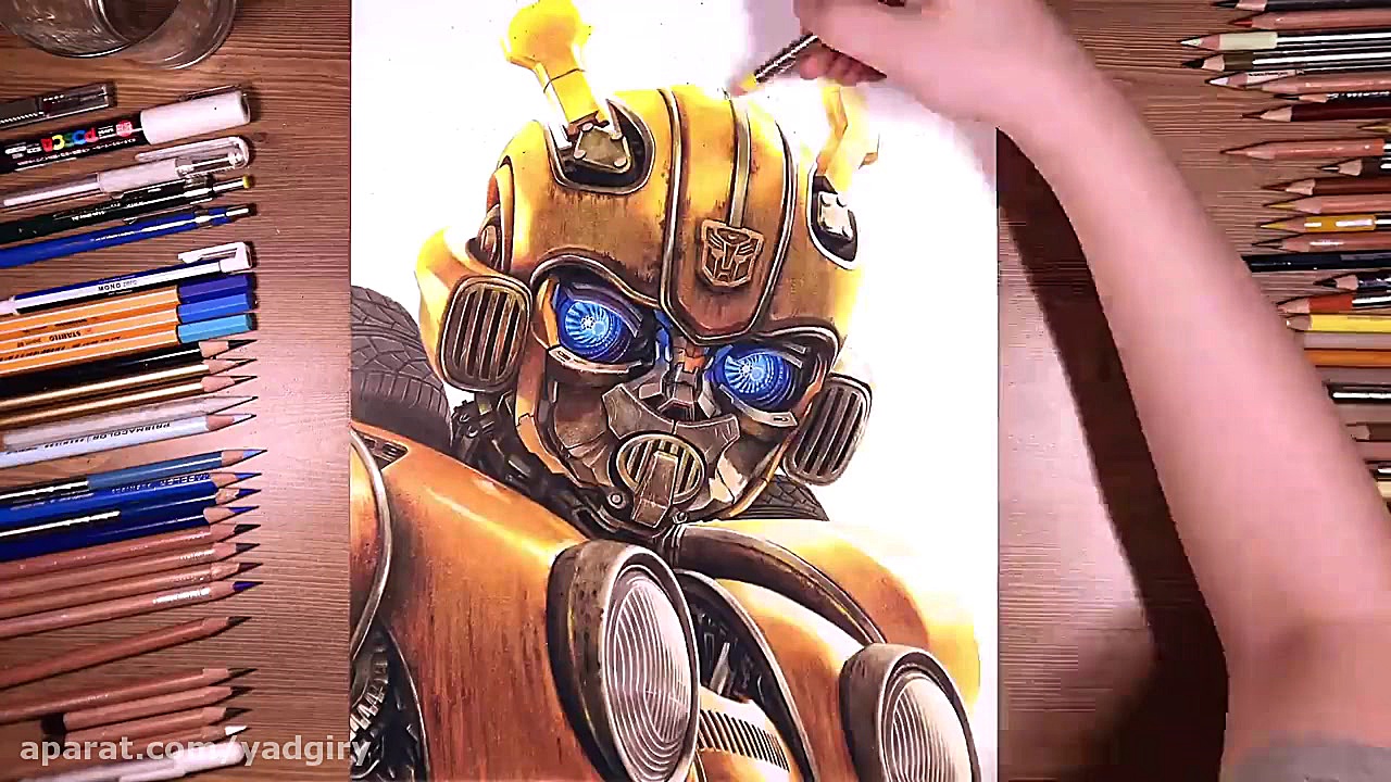 آموزش نقاشی شخصیت معروف 11 : ب...