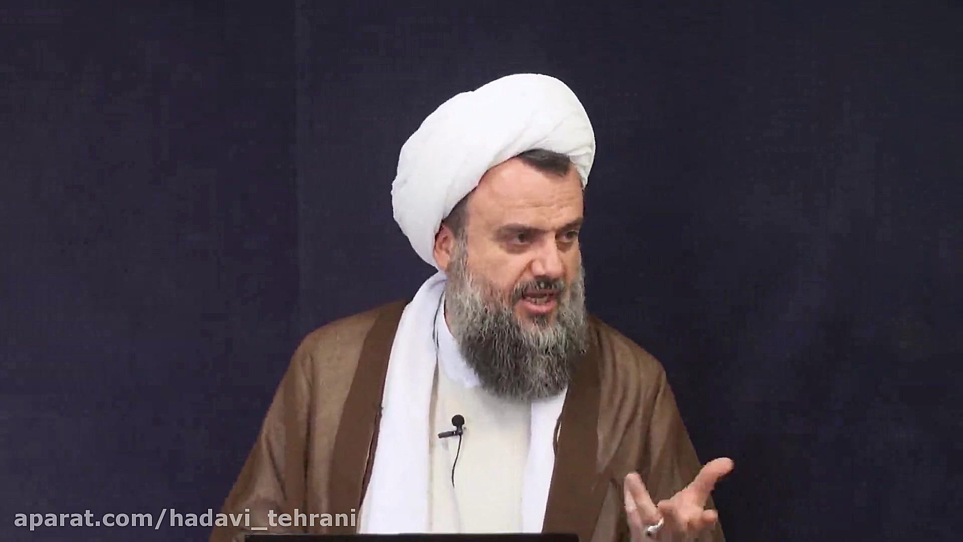 حضرت آیت الله هادوی تهرانی (دا...