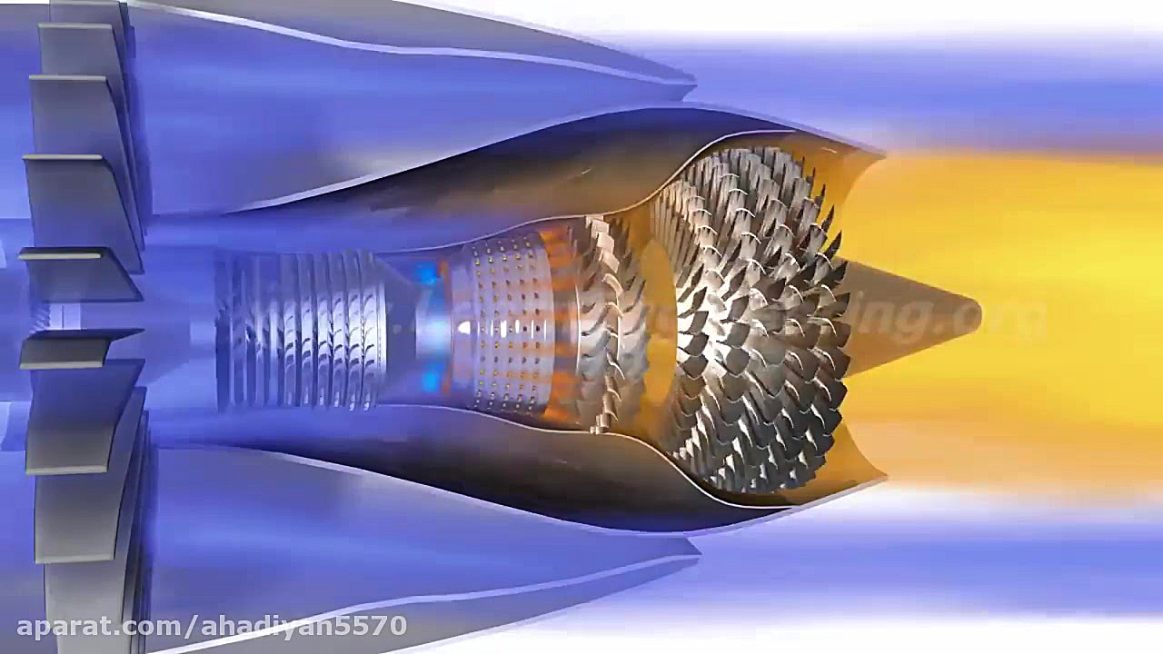 نحوه کار موتور هواپیما