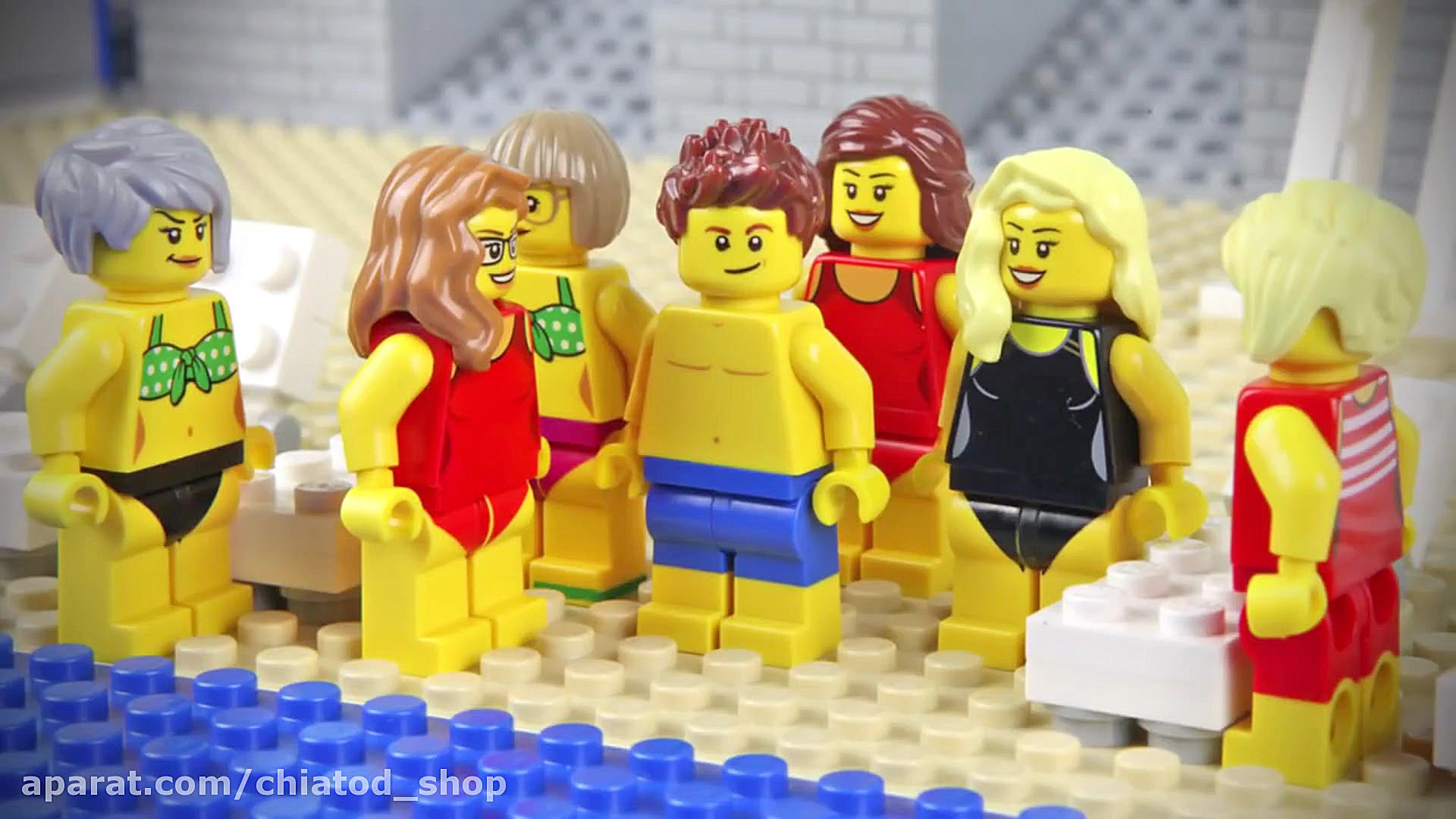 انیمیشن استاپ موشن لگو