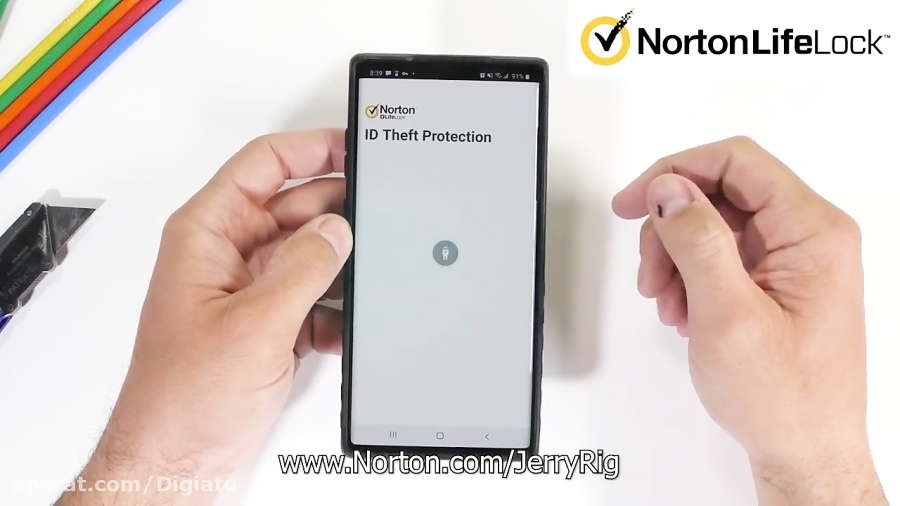 تست مقاومت شیائومی می نوت ۱۰