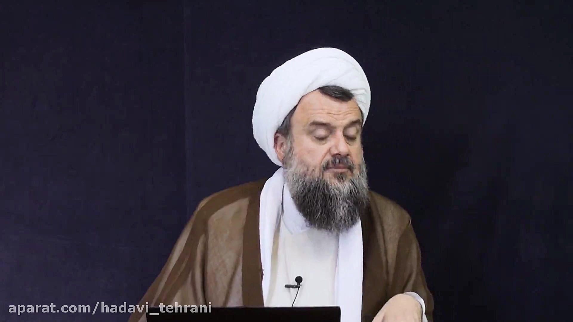 حضرت آیت الله هادوی تهرانی (دا...