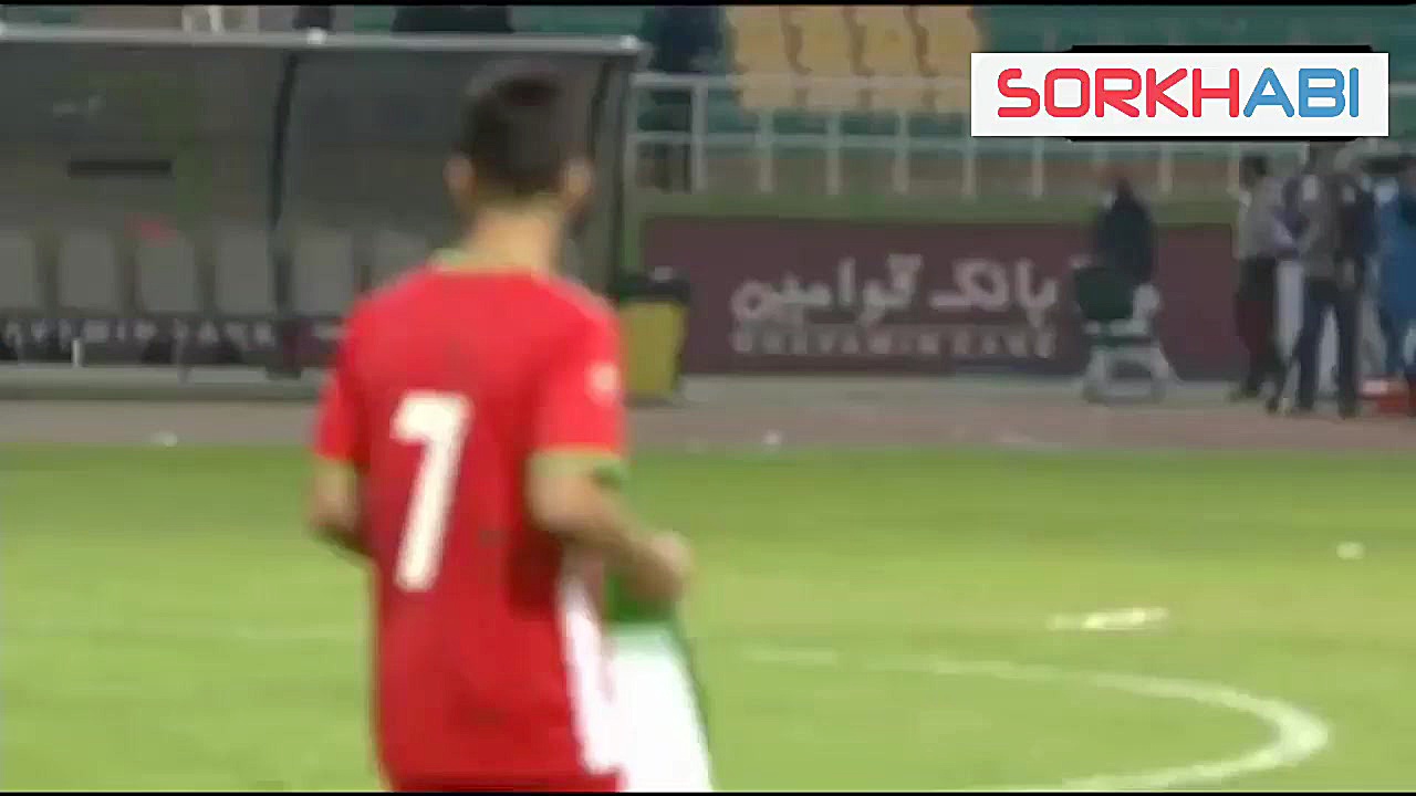 بغض آریا برزگر پس از شکست تیم...