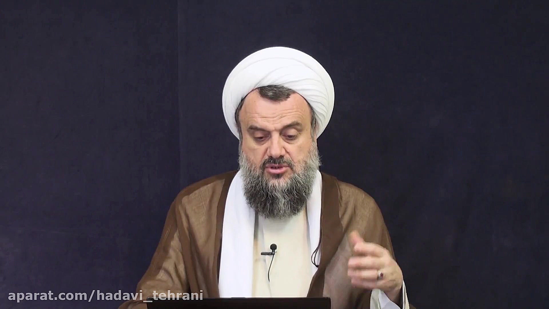 حضرت آیت الله هادوی تهرانی (دا...