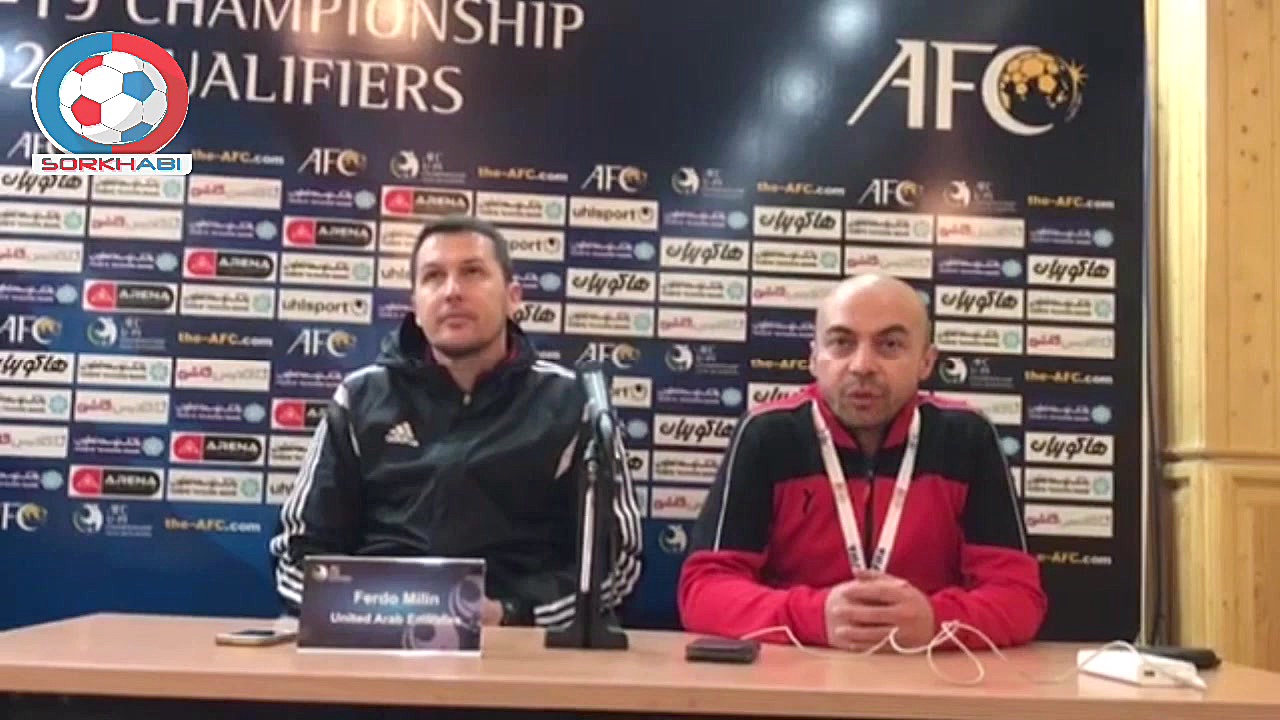 سخنان سرمربی تیم زیر 19 سال ام...