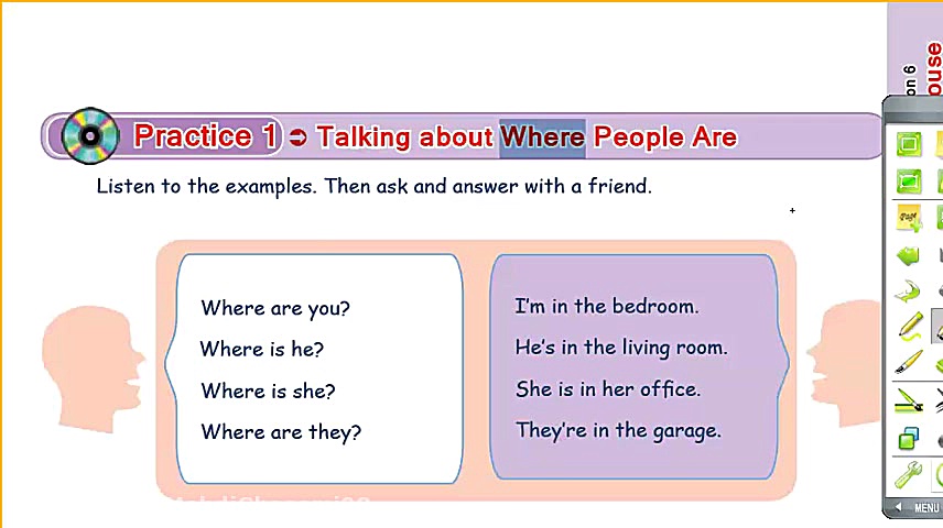 آموزش تمرين يك درس 6 زبان انگل...