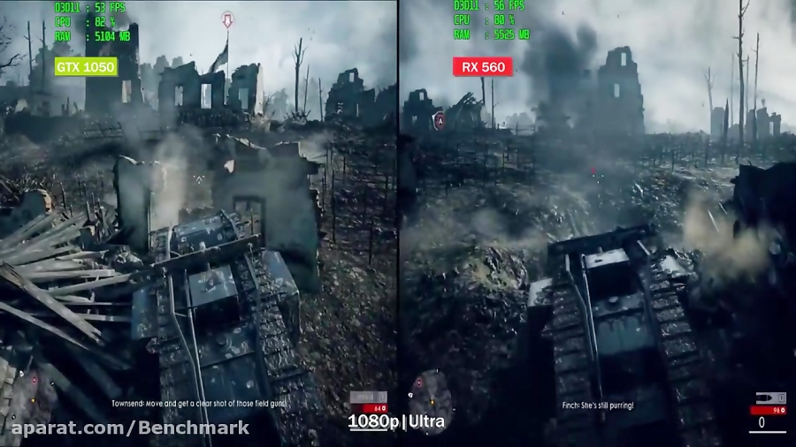 RX 560 4GB vs GTX 1050 Gaming...