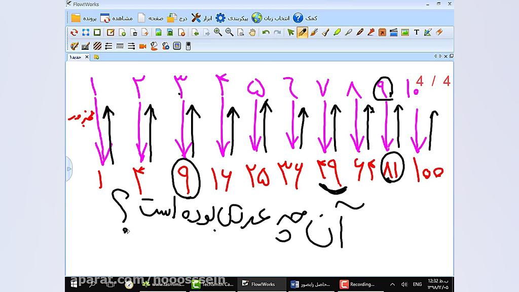ریاضی هفتم آموزش جذر (تکمیلی)...