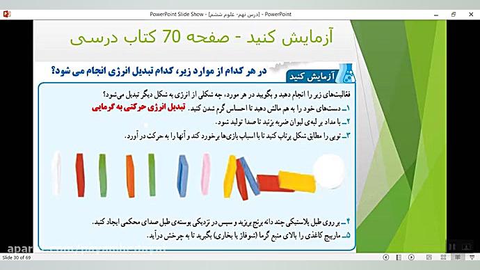 آموزش علوم پایه ی ششم درس 9 قس...