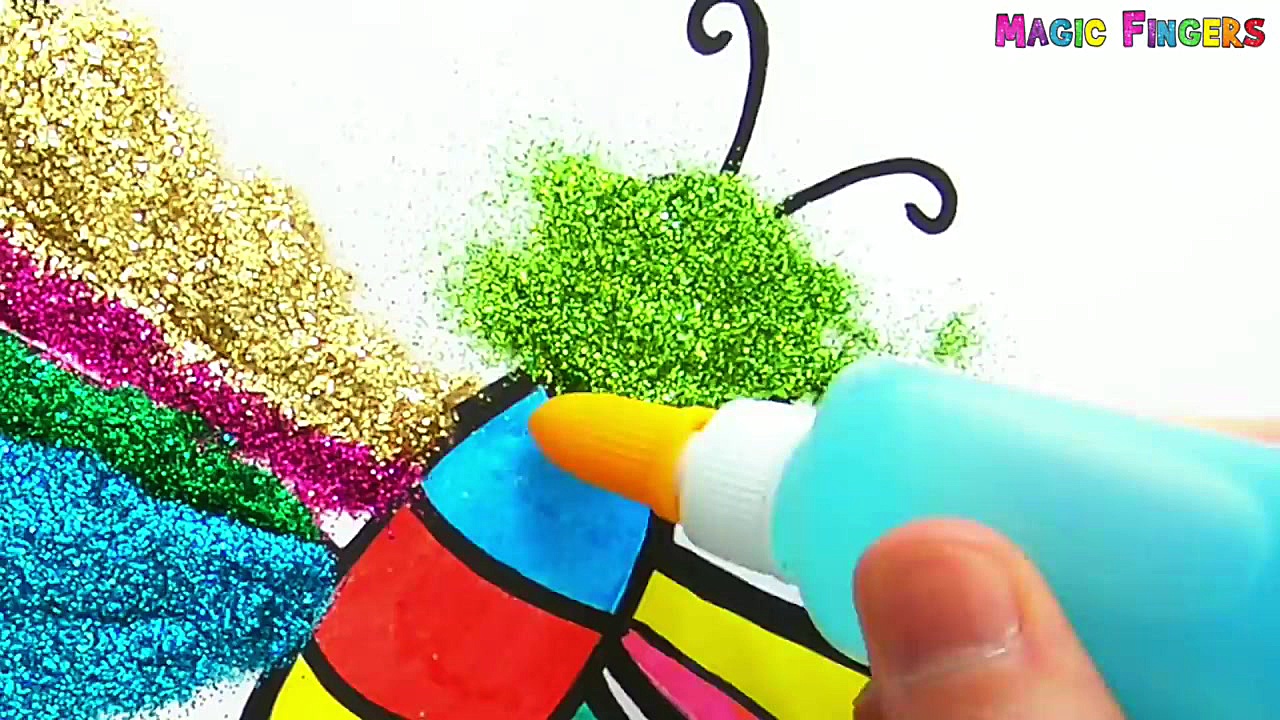 آموزش نقاشی به کودکان  سنجاقک