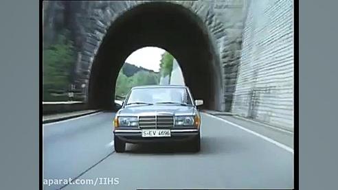 تست مرسدس بنز w123 (1983)