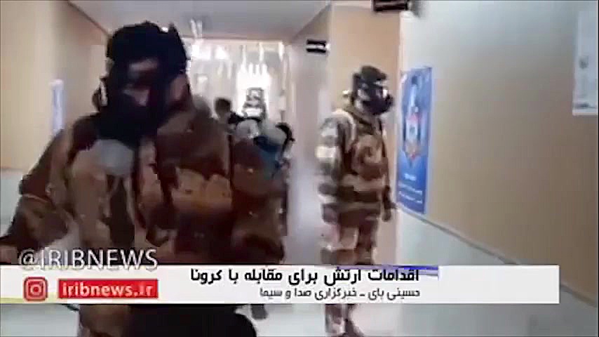 حمله ارتش به کرونا ویروس