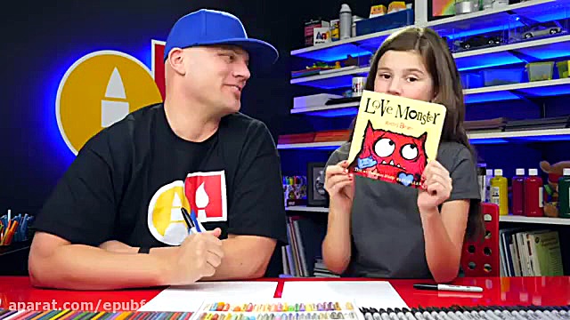 آموزش نقاشی کودکان "هیولا...