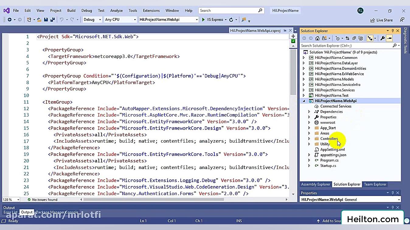 Rest WebApi در فریم ورک (AUA)...