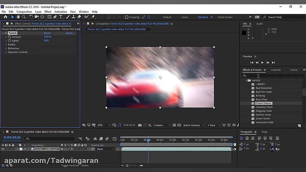 آموزش پلاگین Twitch در پریمیر...