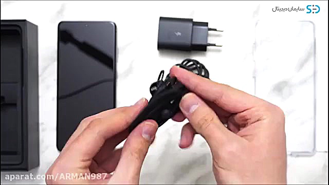 جعبه گشایی سامسونگ اس ۲۰ پلاس