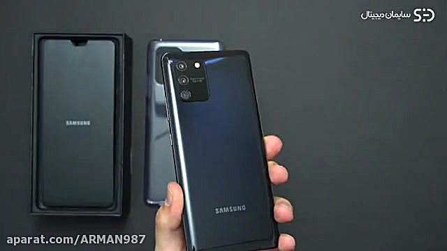 جعبه گشایی سامسونگ اس ۱۰ لایت