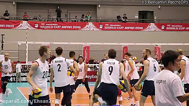 اسپک نمایشی از بازیکنان آمریکا