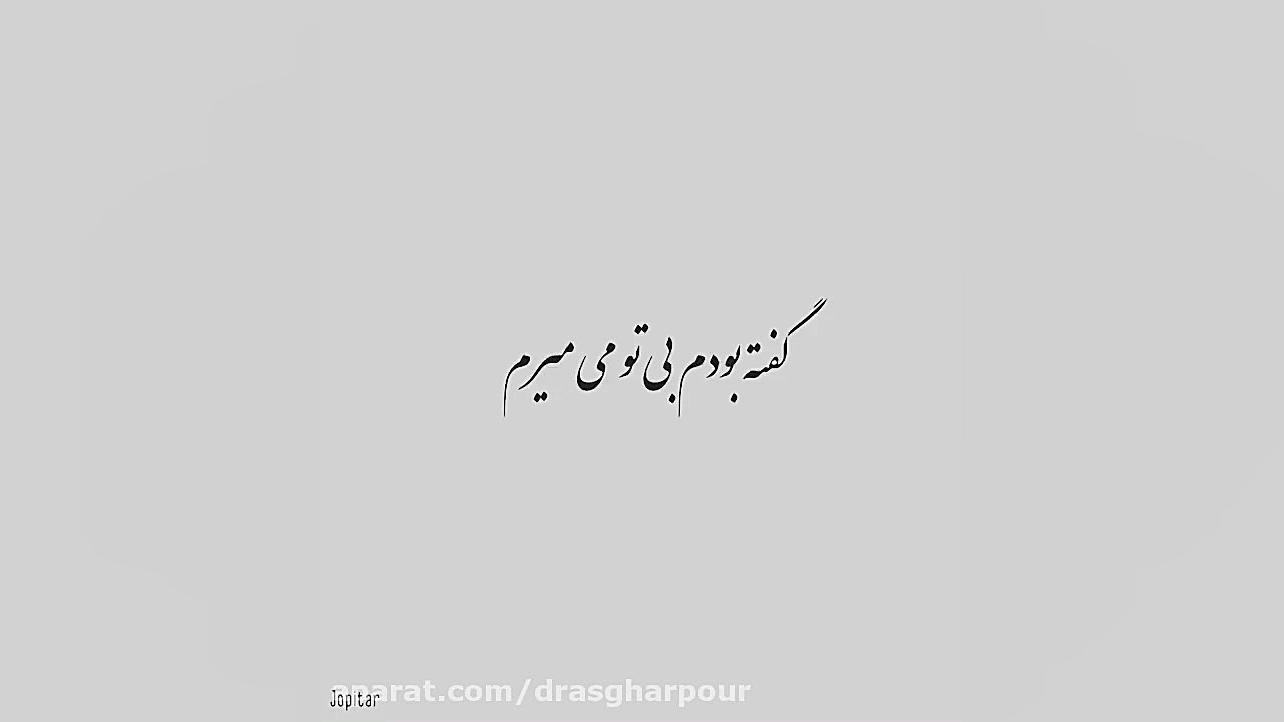 گفته بودم بی تو می میرم ولی ان...