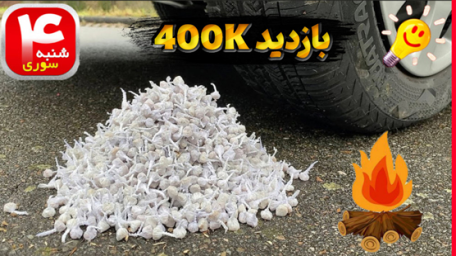 ترکوندن 500 عدد ترقه پیازی زیر...