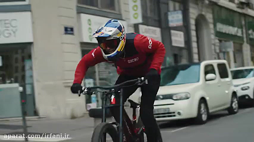 مهارت فوقالعاده دوچرخه سواری ف...
