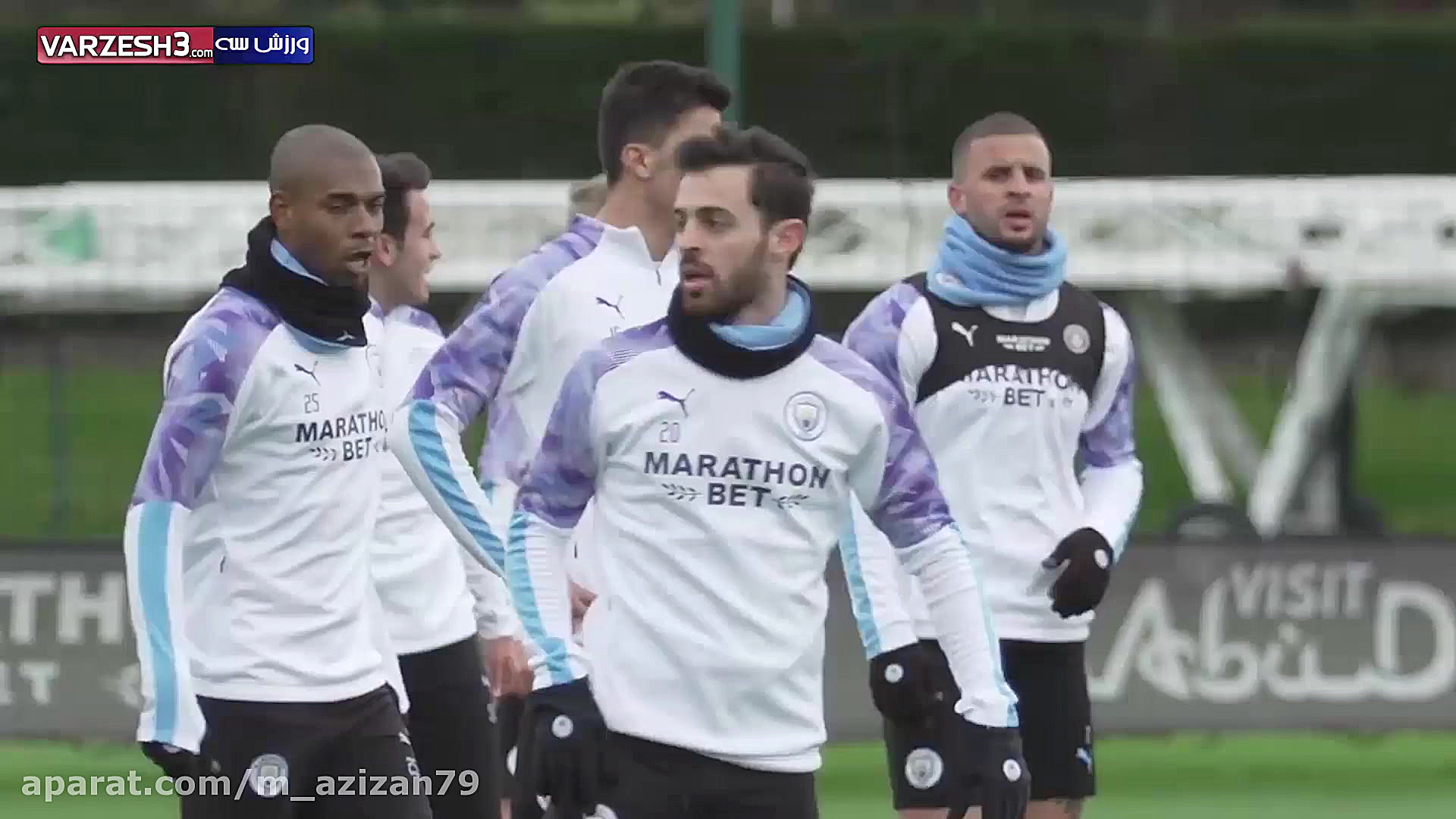 تمرینات منچسترسیتی پس از خبر ل...