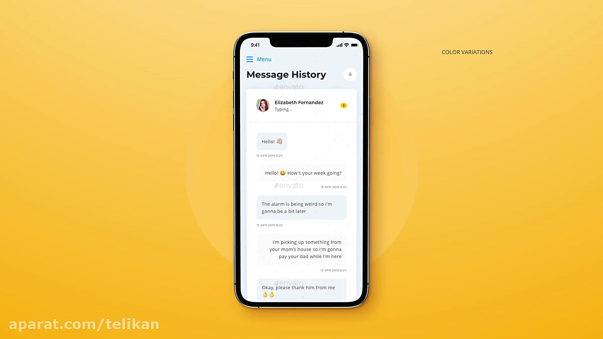 دانلود پروژه آماده افترافکت تی...