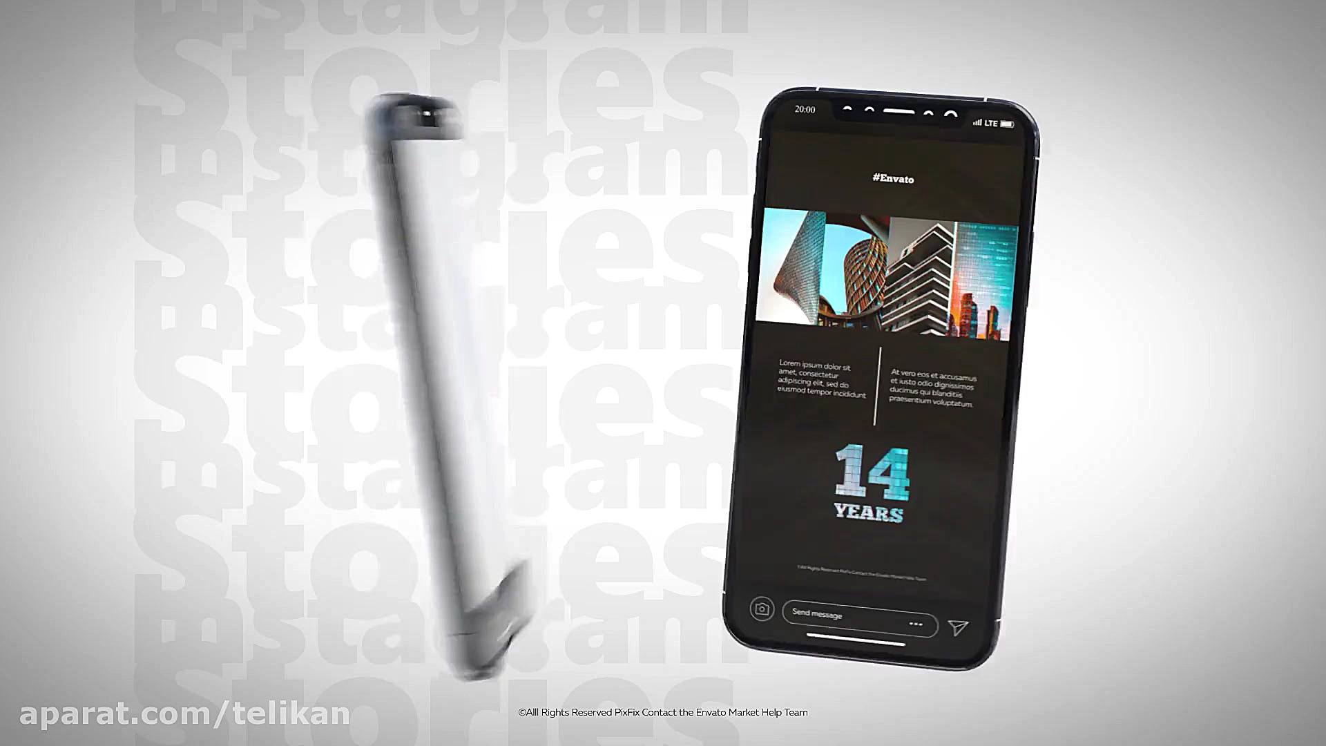 دانلود پروژه آماده افترافکت تی...