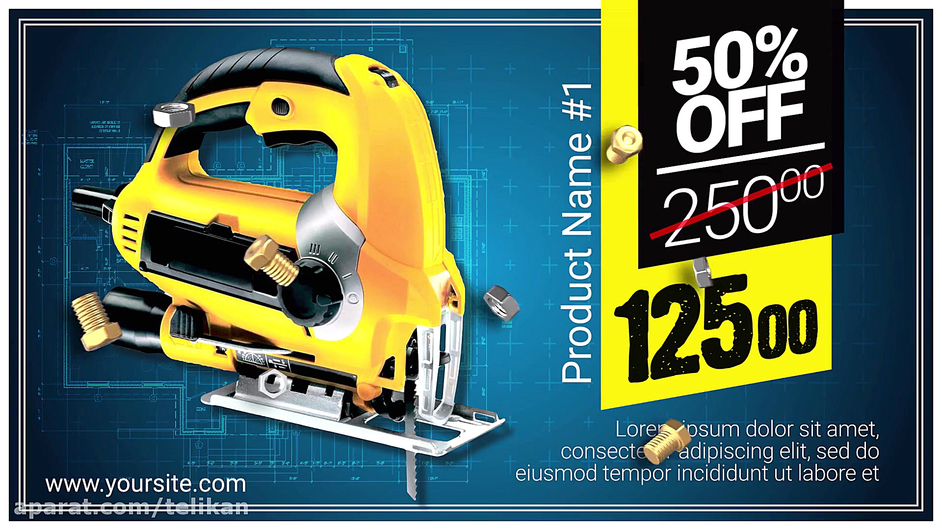 دانلود پروژه آماده افترافکت تی...