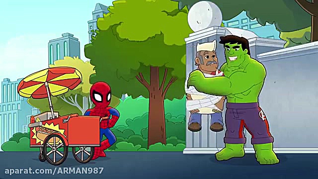 کارتون ابرقهرمانان مارول قسمت...