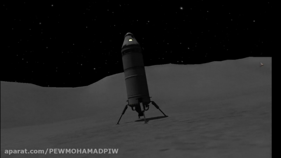 سفر به ماه در بازی ksp