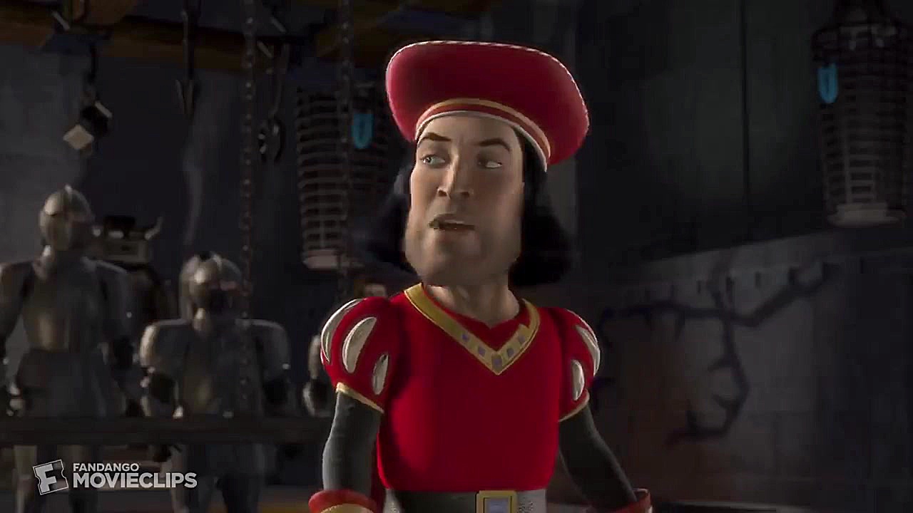 کلیپ کارتون شرک یک سکانس مفین...