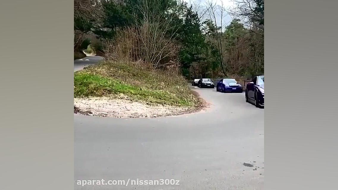 چهار نسل از نیسان gtr در یک قا...