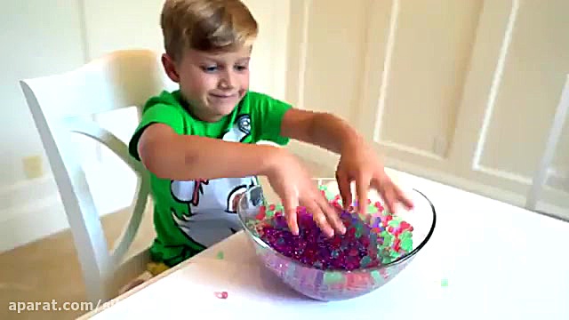 بازی دیانا و روما... اسلایم با...