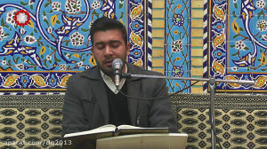 قرائت علی عفری  حسینیه امام رض...