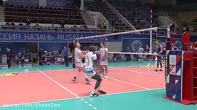 والیبال : حمله به ضربه زنیت سن...