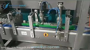 دستگاه قوطی پرکن دو نازله