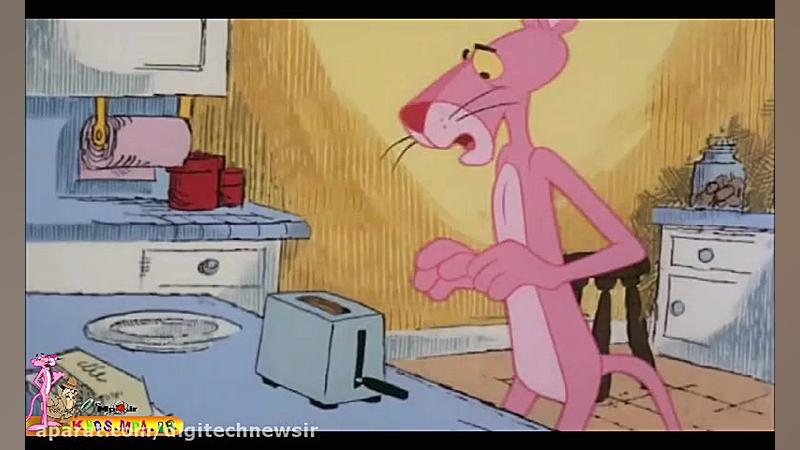 کارتون پلنگ صورتی پلنگ صورتی