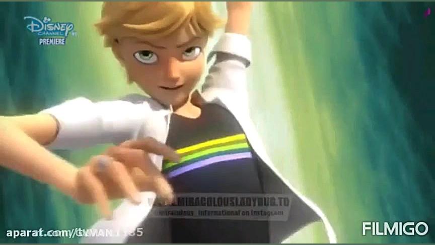 تبدیل آدرین و مینو در انیمیشن...