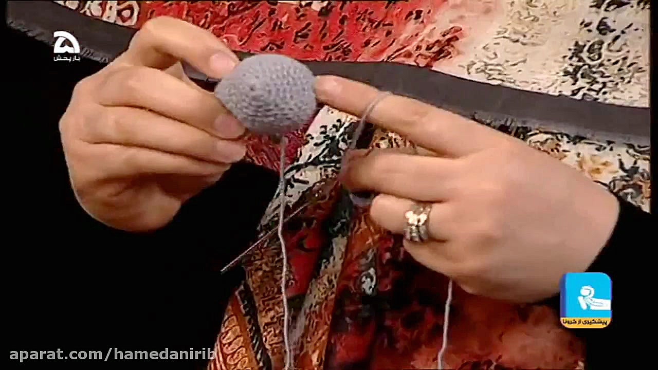 آموزش بافت عروسک های تزئینی بر...