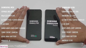مقایسه گوشی Samsung A70 با Sam...