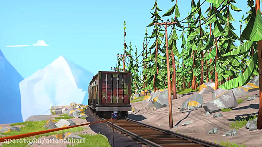 کارتون گریزی و موش های قطبی قس...