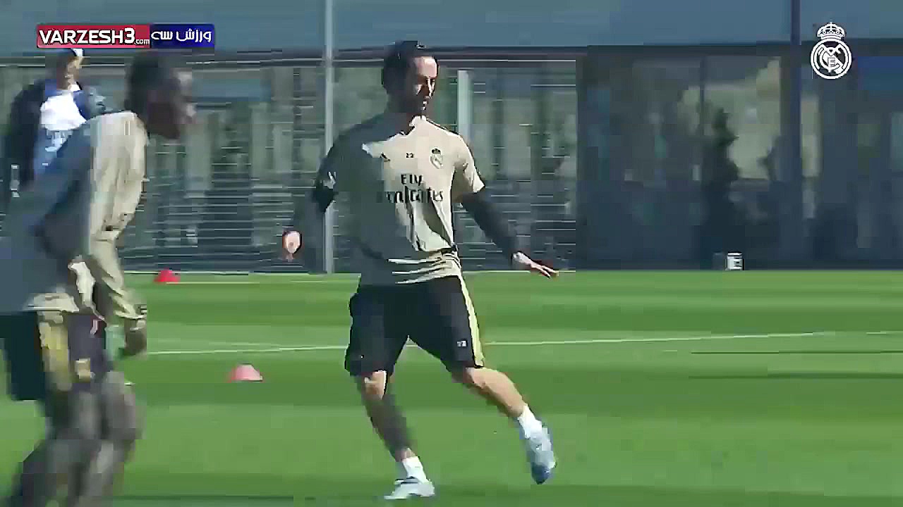 تمرین امروز تیم رئال مادرید (2...
