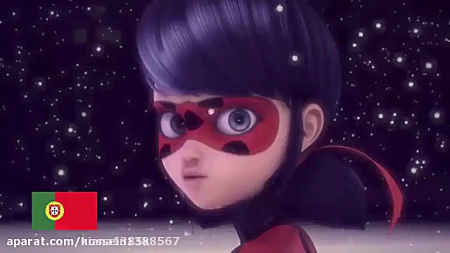 کلیپ لیدی باگ و کت نوار به زبا...