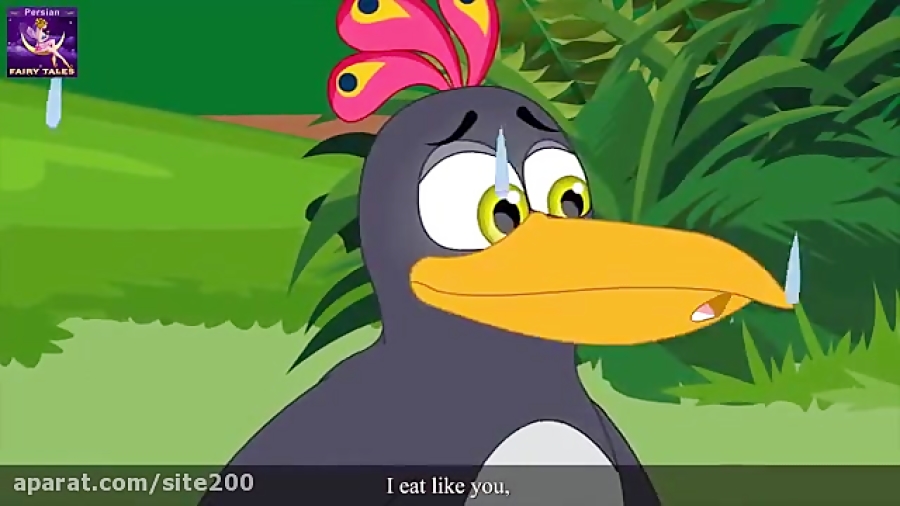 کلاغ مغرور | داستان های فارسی...