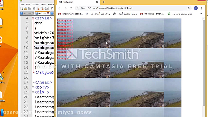 طراحی صفحات وب جلسه دوم
