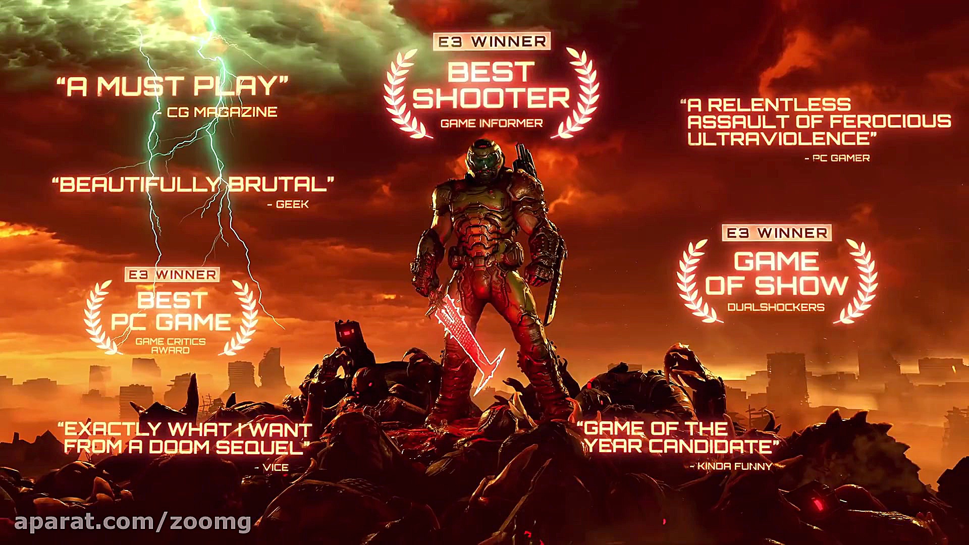 لانچ تریلر بازی DOOM Eternal