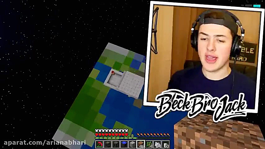 ساخت پایگاه فضایی در ماین کراف...