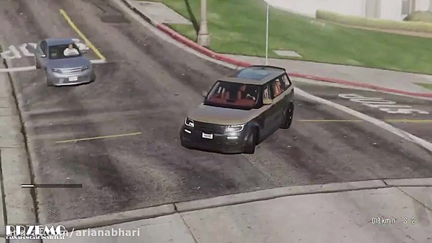گیم پلی رنجروور منصوری در GTA...