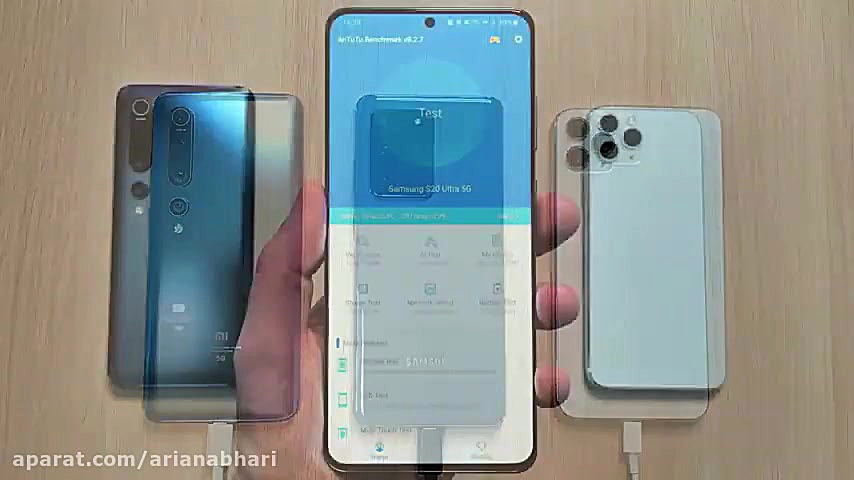 مقایسه Mi 10 Pro , S20 Ultra و...